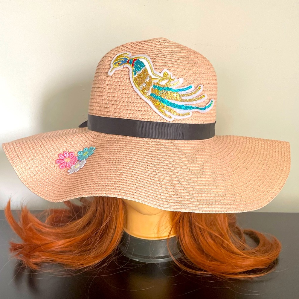 Phoenix Birds Beach Summer Hat